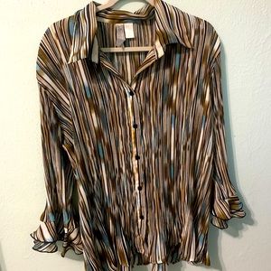 ✨C.J. Banks Plus Size Dressed Blouse